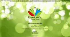 Desktop Screenshot of kinesiologie-wien.net