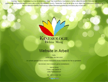 Tablet Screenshot of kinesiologie-wien.net